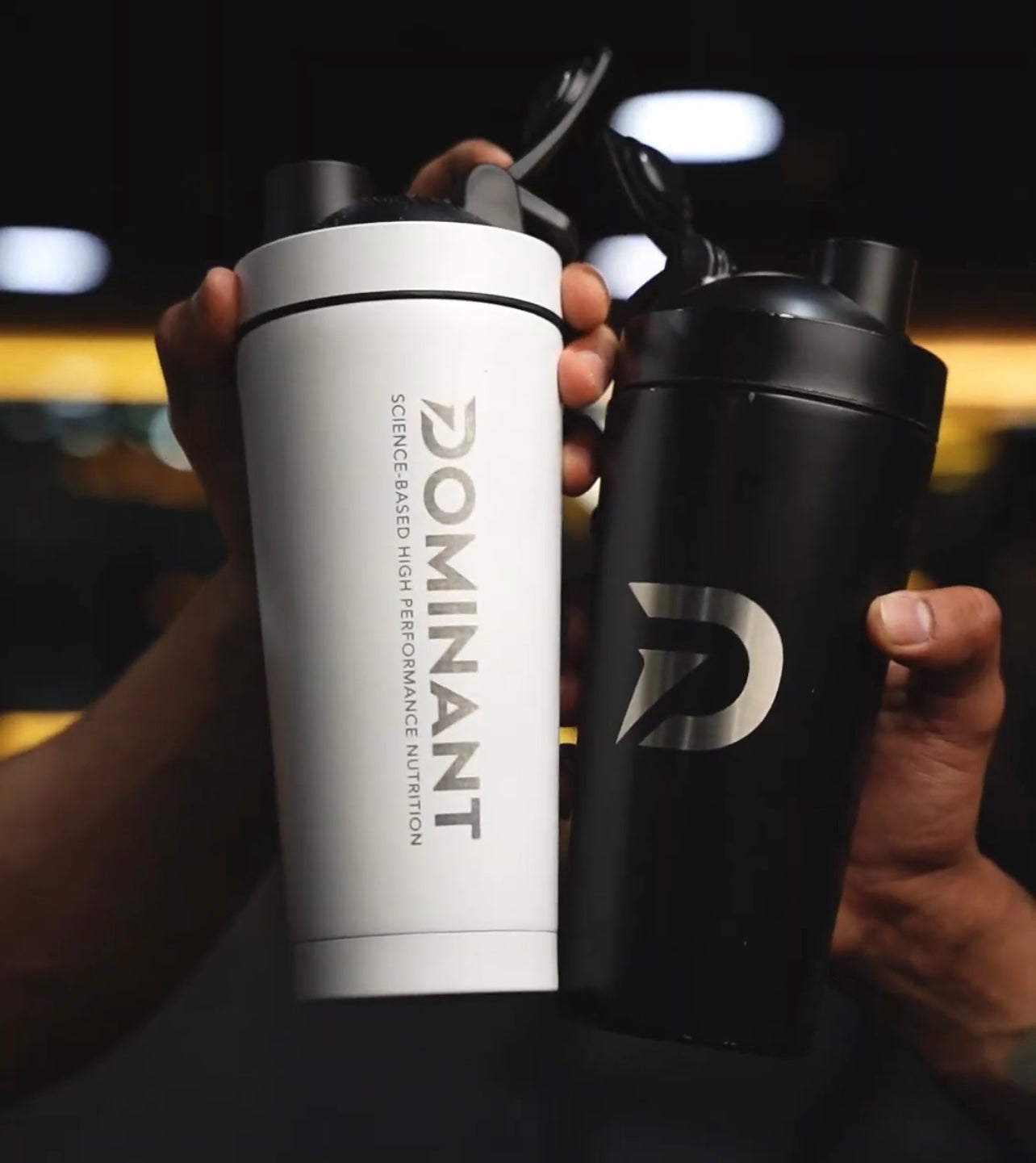 Shaker Negro de Acero Inoxidable (750ml)