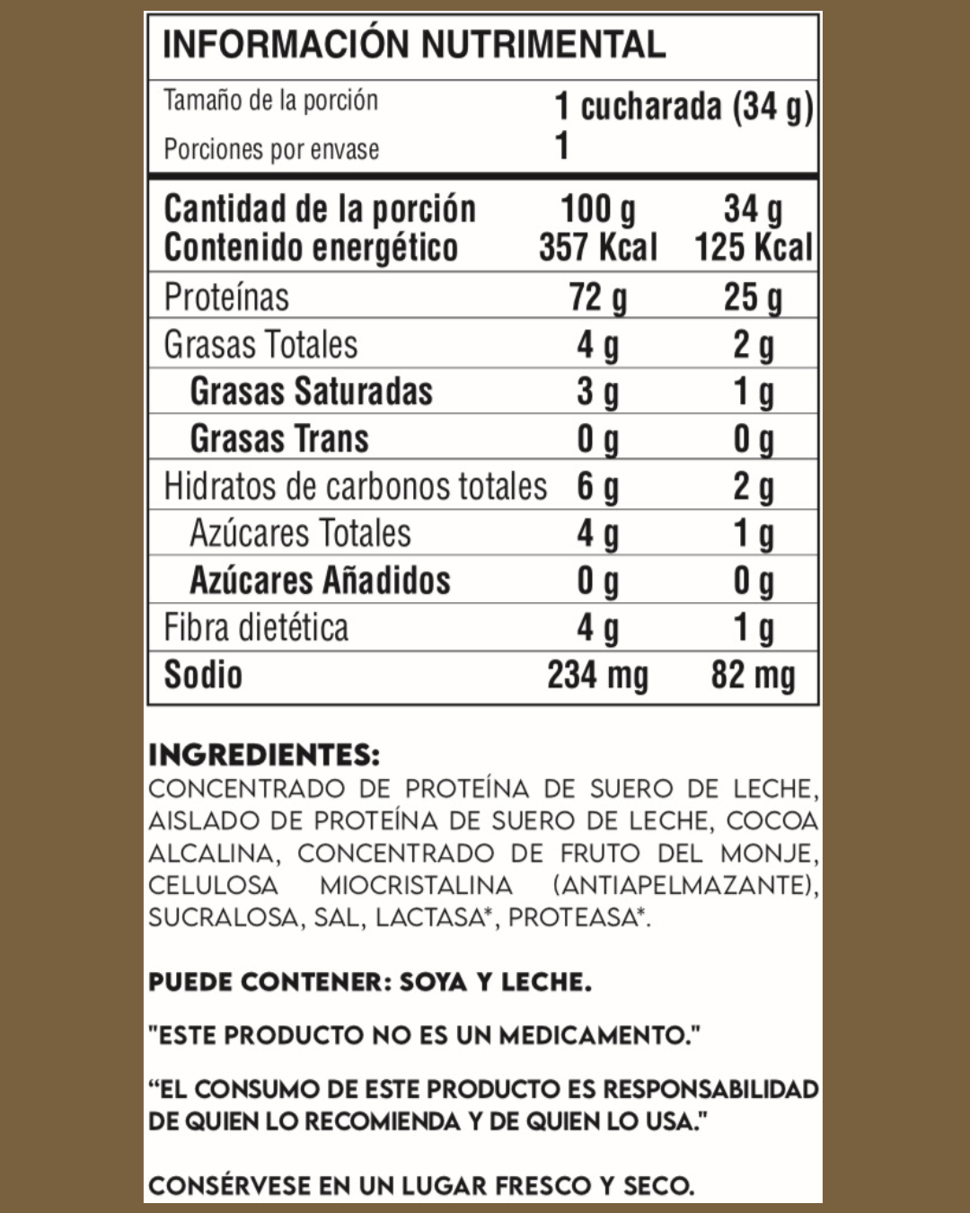 Beneficios Whey Protein DOMINANT sin azúcar monk fruit